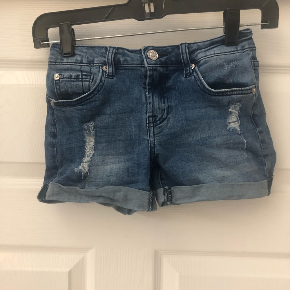 7 FOR ALL MANKIND GIRLS DENIM SHORTS SZ 12 👱‍♀️
